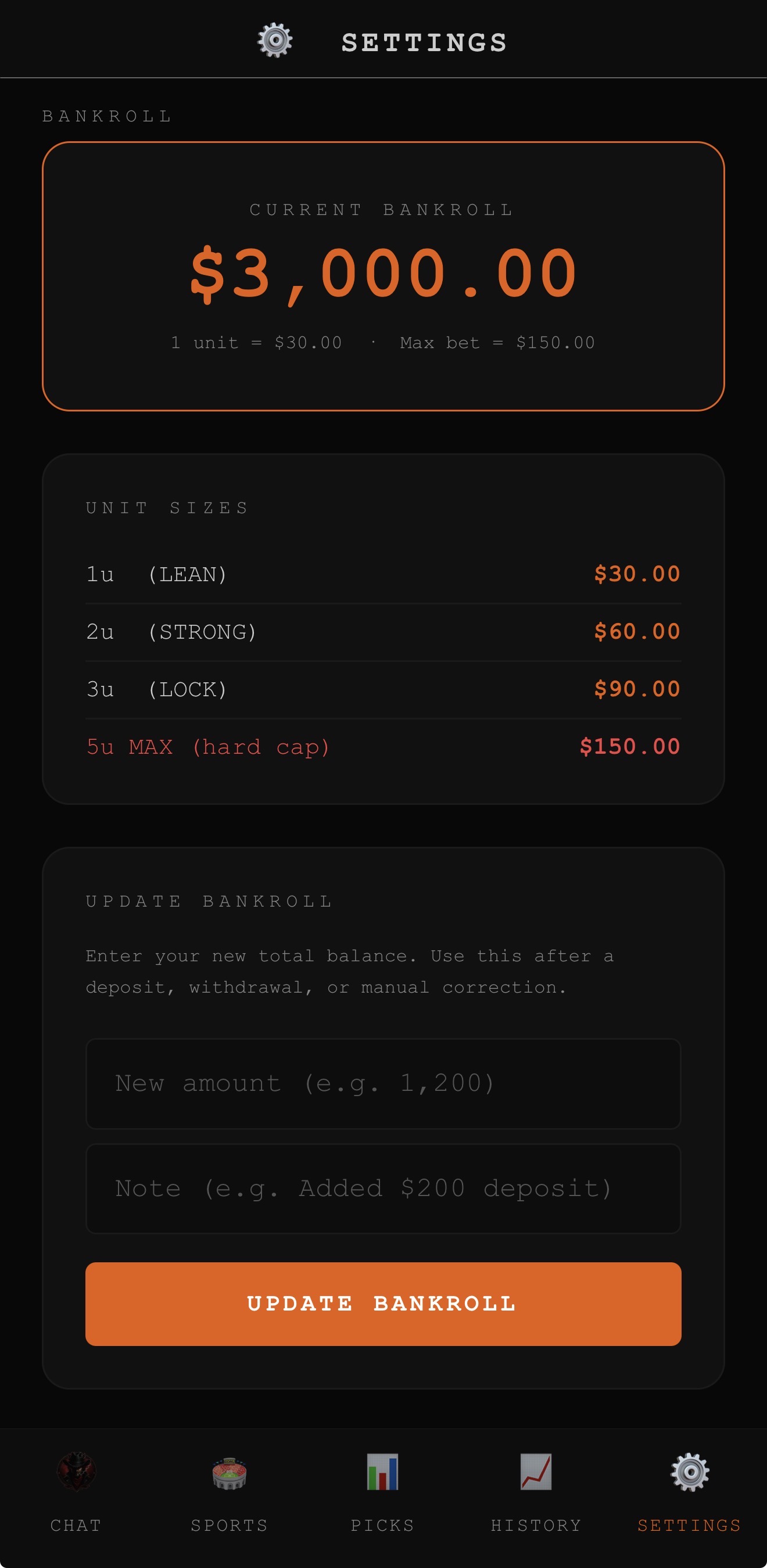 Bankroll